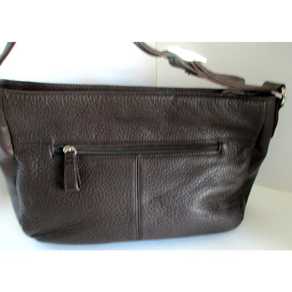 Stone & Co. Brown Leather Shoulder Adjustable Strap Purse - Picture 4 of 12